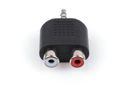 Перехідник Jack 3.5mm male to 2xRCA Vinga (3.5STM2RCAF-01)