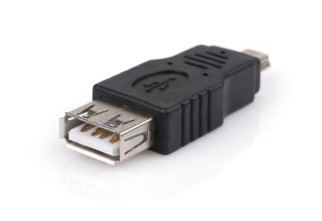 Перехідник Vinga USB AF to Mini USB 5P (USBAF-02)