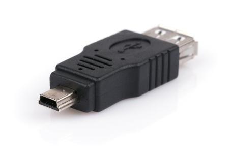 Перехідник Vinga USB AF to Mini USB 5P (USBAF-02)