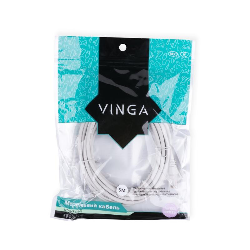 Патч-корд Vinga UTPCat5e0.5CU-5.0