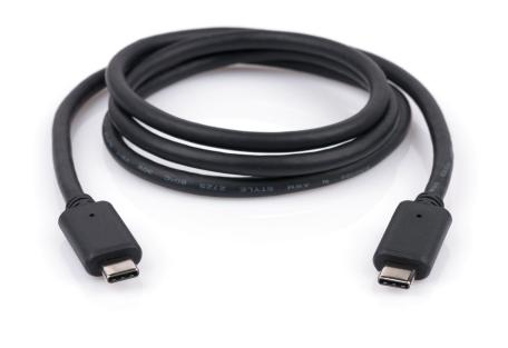 Дата кабель USB 3.1 Type-C to Type-C 1.0m 5A Vinga (USBCMCM01-1.0)