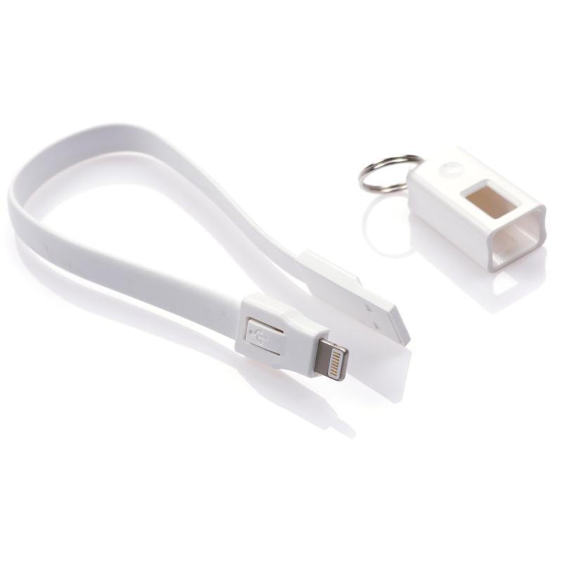 Дата кабель USB 2.0 AM to Lightning 0.215m Vinga (USBAMLightning-0.215)