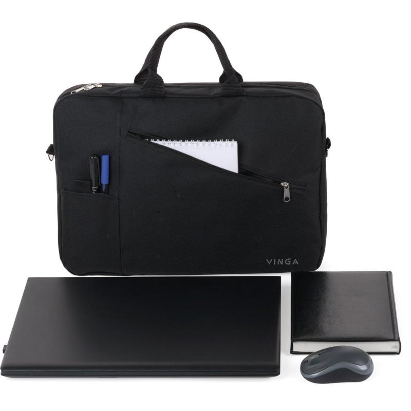 Сумка для ноутбука Vinga 15.6" NB120BK black (NB120BK)