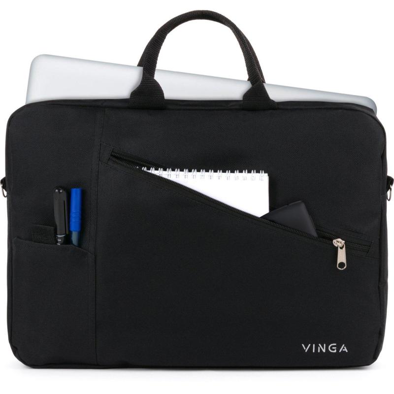 Сумка для ноутбука Vinga 15.6" NB120BK black (NB120BK)