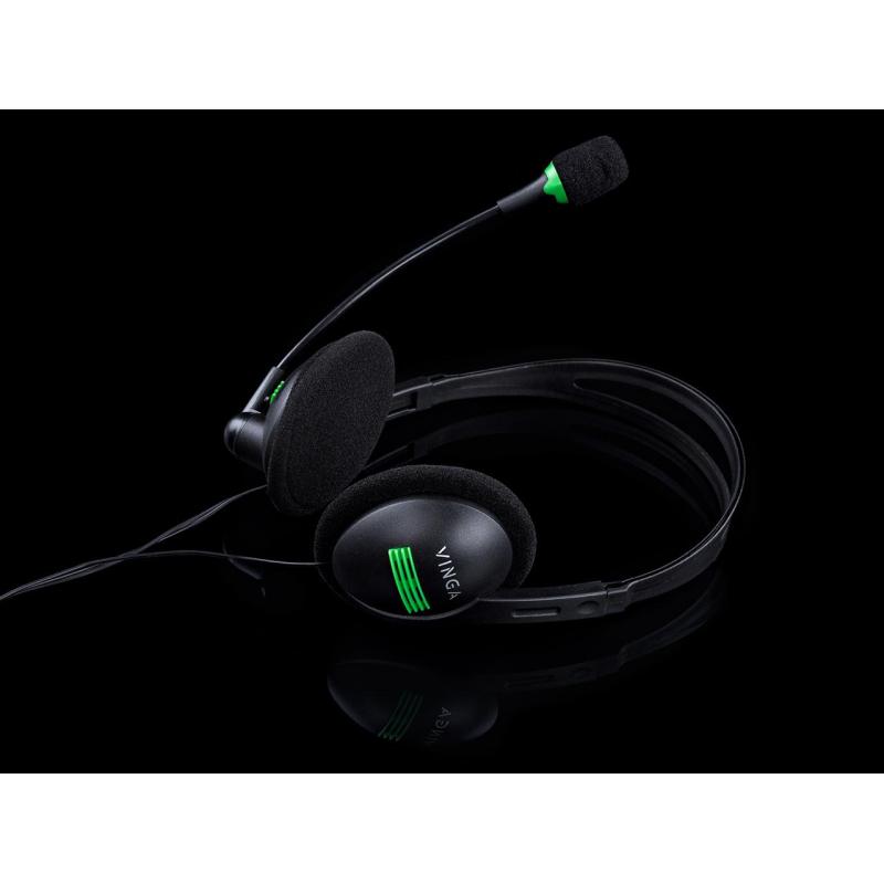 Навушники Vinga HSC015 Black (HSC015BK)