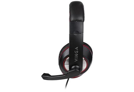 Навушники Vinga HSU040 Black USB (HSU40BK)