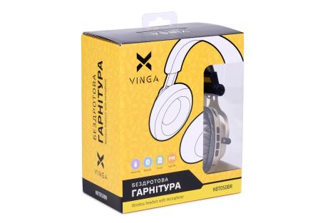 Навушники Vinga HBT050 Bluetooth Brown (HBT050BR)
