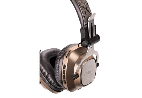 Навушники Vinga HBT050 Bluetooth Brown (HBT050BR)