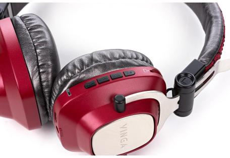 Навушники Vinga HBT050 Bluetooth Red (HBT050RD)