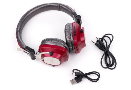 Навушники Vinga HBT050 Bluetooth Red (HBT050RD)