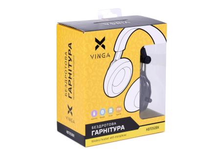 Навушники Vinga HBT050 Bluetooth Black (HBT050BK)