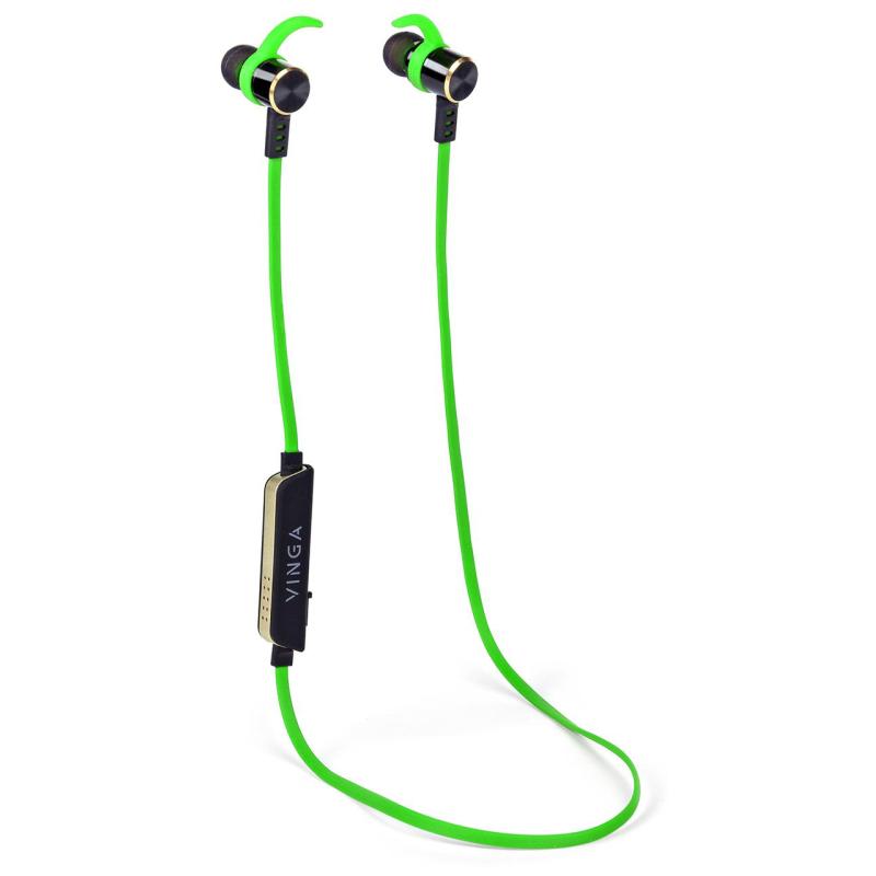 Навушники Vinga EBT050 Bluetooth Green (EBT050GR)