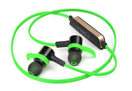 Навушники Vinga EBT050 Bluetooth Green (EBT050GR)