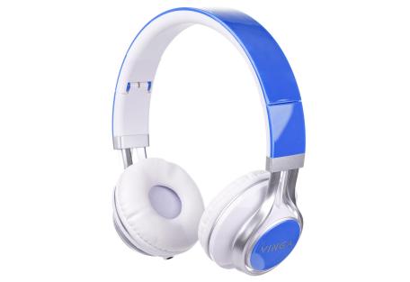 Навушники Vinga HSM040 White/Blue (HSM040WB)