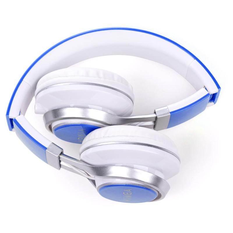 Навушники Vinga HSM040 White/Blue (HSM040WB)