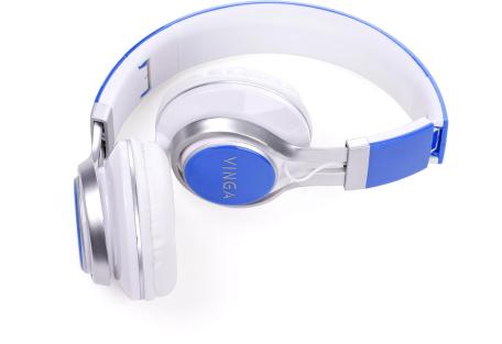 Навушники Vinga HSM040 White/Blue (HSM040WB)