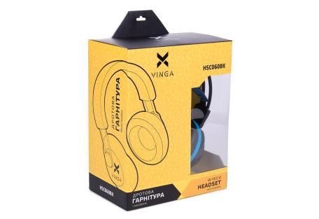 Навушники Vinga HSC060 Gaming Black (HSC060BK)