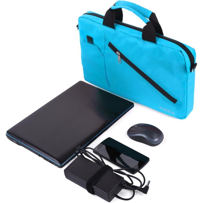 Сумка для ноутбука Vinga 13" NB135TRQ turquoise (NB135TRQ)