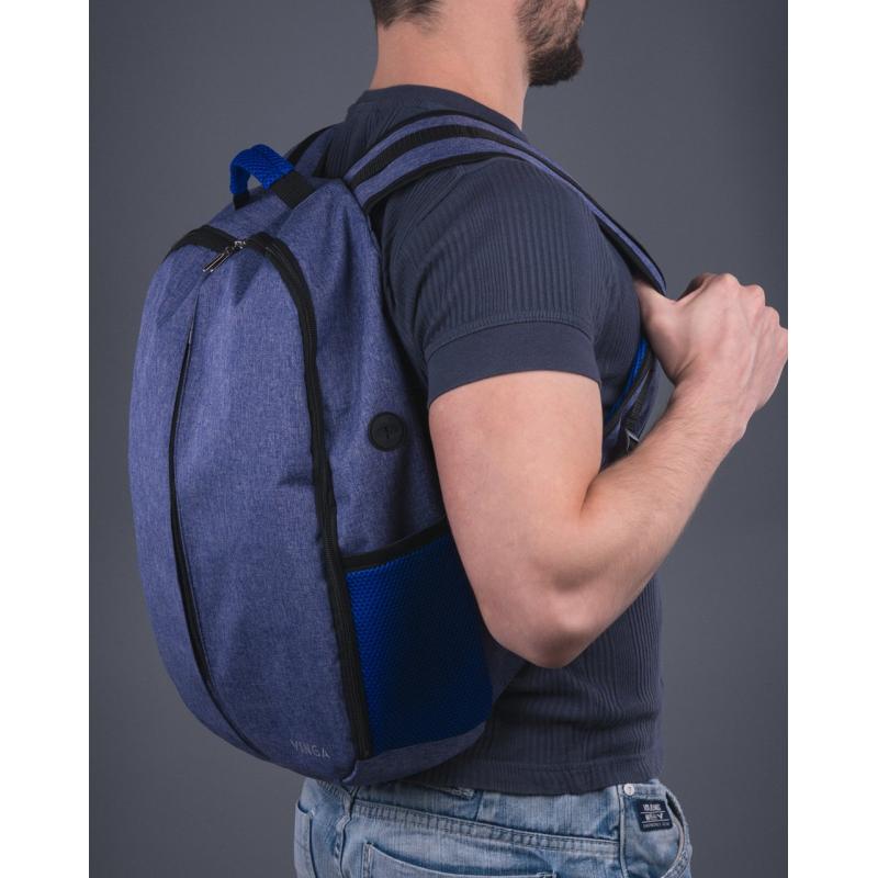 Рюкзак для ноутбука Vinga 15.6" NBP450BL blue (NBP450BL)