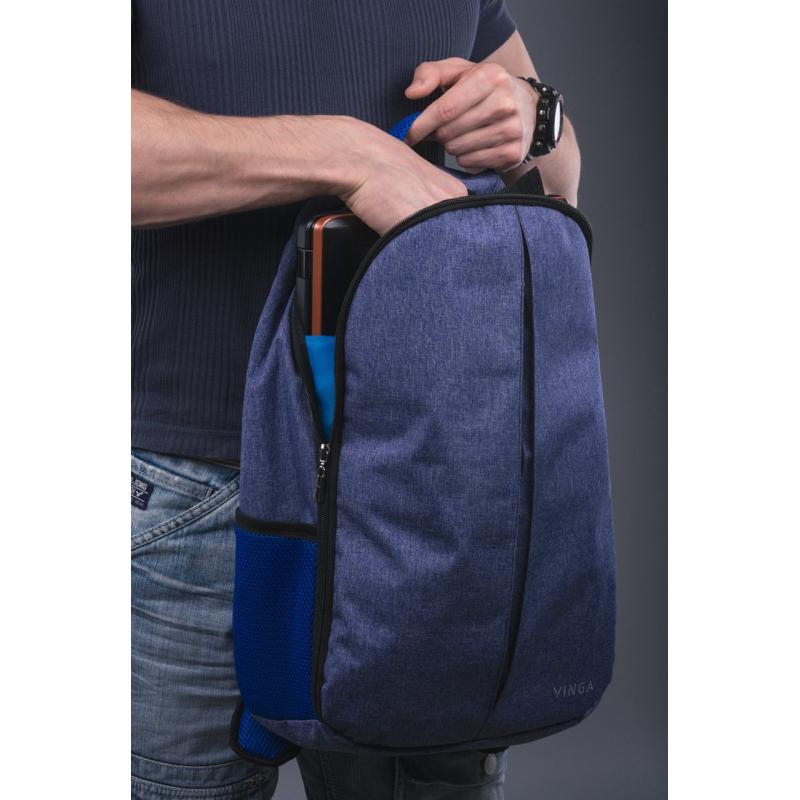 Рюкзак для ноутбука Vinga 15.6" NBP450BL blue (NBP450BL)