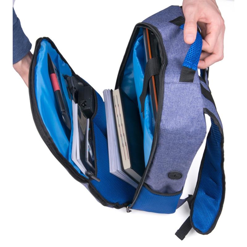 Рюкзак для ноутбука Vinga 15.6" NBP450BL blue (NBP450BL)