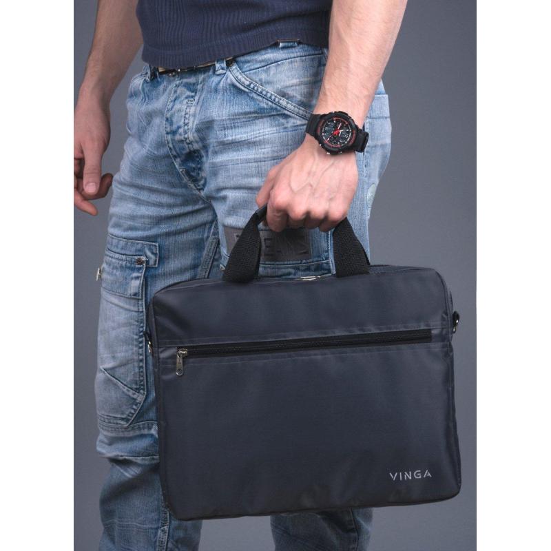 Сумка для ноутбука Vinga 14" NB140 gray (NB140GR)