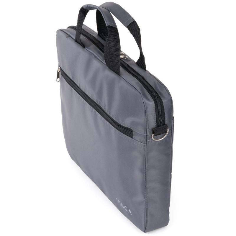 Сумка для ноутбука Vinga 14" NB140 gray (NB140GR)
