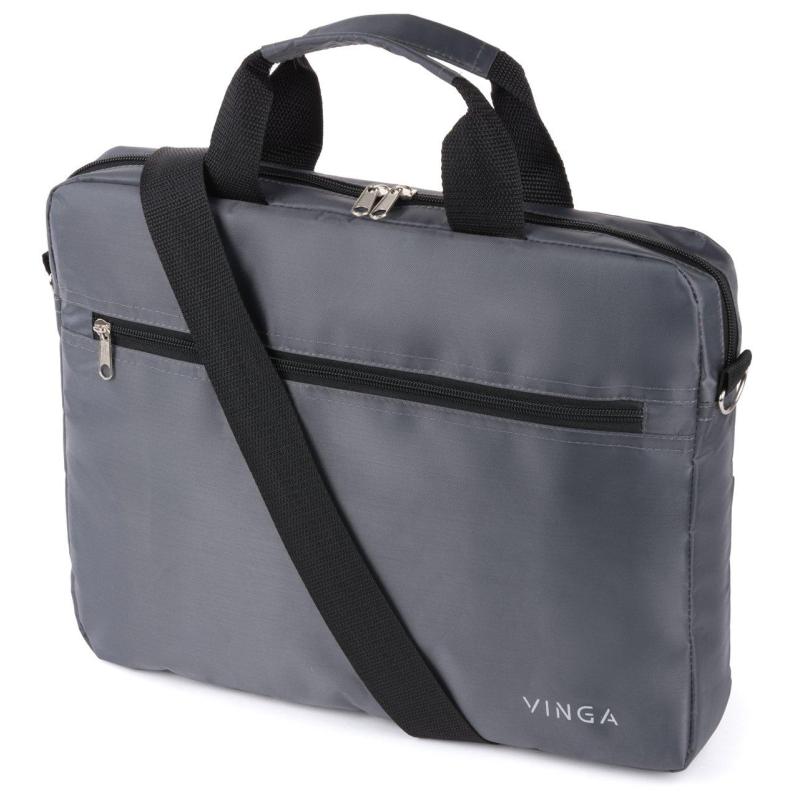 Сумка для ноутбука Vinga 14" NB140 gray (NB140GR)