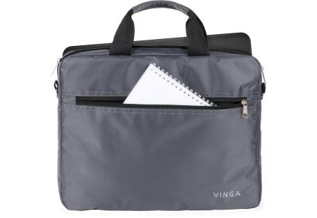 Сумка для ноутбука Vinga 14" NB140 gray (NB140GR)