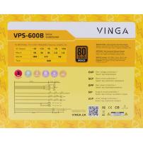 Блок живлення Vinga 600W (VPS-600B)