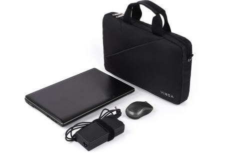 Сумка для ноутбука Vinga 14" NB141BK black (NB141BK)