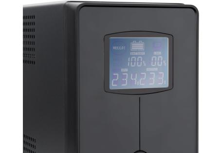 Пристрій безперебійного живлення Vinga LCD 1500VA metal case (VPC-1500M)
