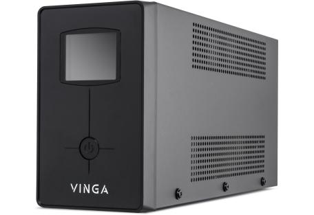 Пристрій безперебійного живлення Vinga LCD 1500VA metal case (VPC-1500M)