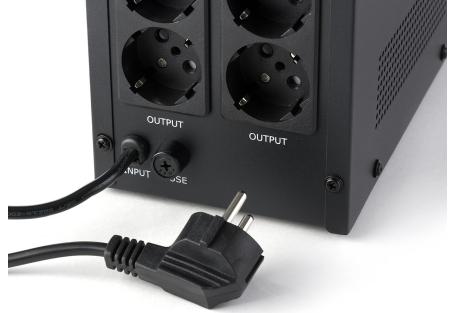 Пристрій безперебійного живлення Vinga LCD 1500VA metal case (VPC-1500M)