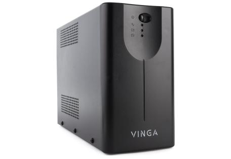 Пристрій безперебійного живлення Vinga LED 1500VA metal case (VPE-1500M)