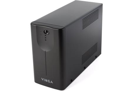 Пристрій безперебійного живлення Vinga LED 1500VA metal case (VPE-1500M)