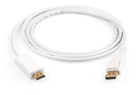 Кабель мультимедійний Display Port to HDMI  1.8m Vinga (DPHDMI01-1.8)