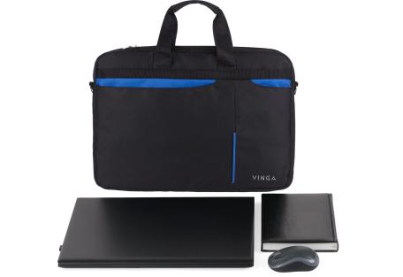 Сумка для ноутбука Vinga 15.6" NB175BB blue-black (NB175BB)
