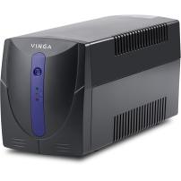Пристрій безперебійного живлення Vinga LED 600VA plastic case with USB (VPE-600PU)
