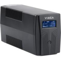 Пристрій безперебійного живлення Vinga LCD 800VA plastic case with USB (VPC-800PU)