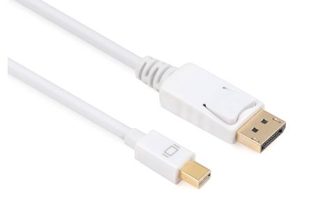 Кабель мультимедійний miniDisplay port to Display port 1.8m Vinga (DP02-1.8)