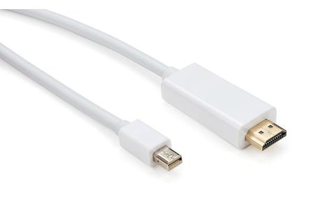Кабель мультимедійний miniDisplay port to HDMI 1.8m Vinga (DPHDMI02-1.8)