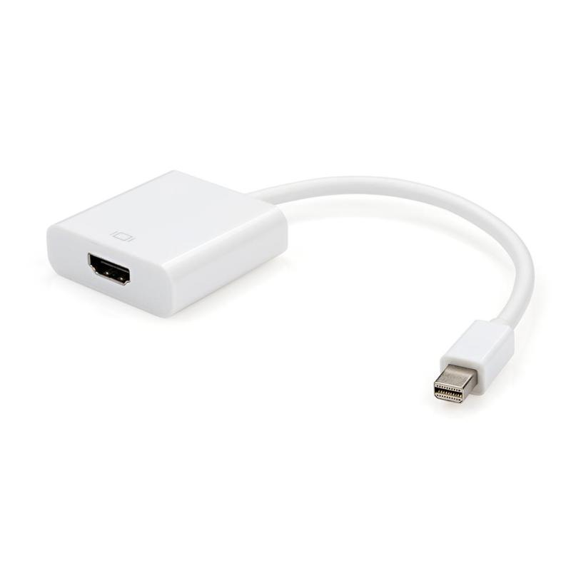Кабель мультимедійний Mini Display port Mto HDMI AF 0.15m Vinga (miniDPMHDMIAF-01-0.15m)