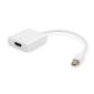 Кабель мультимедійний Mini Display port Mto HDMI AF 0.15m Vinga (miniDPMHDMIAF-01-0.15m)