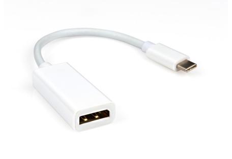 Перехідник Type-C Male to Display Port 0.15m Vinga (USBCMDP-01)