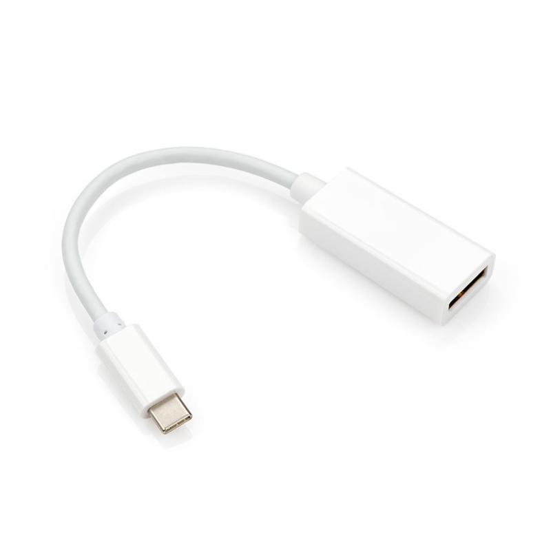 Перехідник Type-C Male to Display Port 0.15m Vinga (USBCMDP-01)