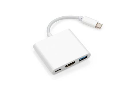Концентратор Vinga Type C/M TO HDMI A/F+USB 3.0 A/F+Type C/F (HUB042)