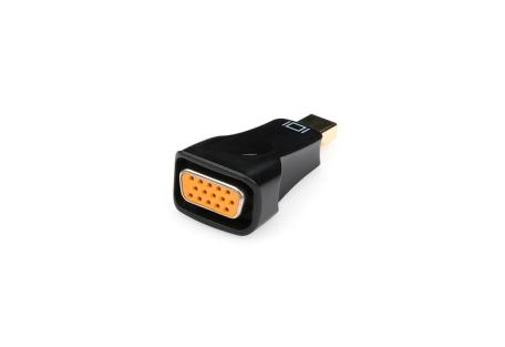 Перехідник Mini Display port M to VGA F Vinga (miniDPMVGAF-02)