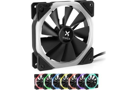 Кулер до корпусу Vinga RGB fan-03