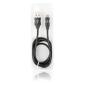 Дата кабель USB 2.0 AM to Micro 5P 1m metal back Vinga (VRC071BKA)